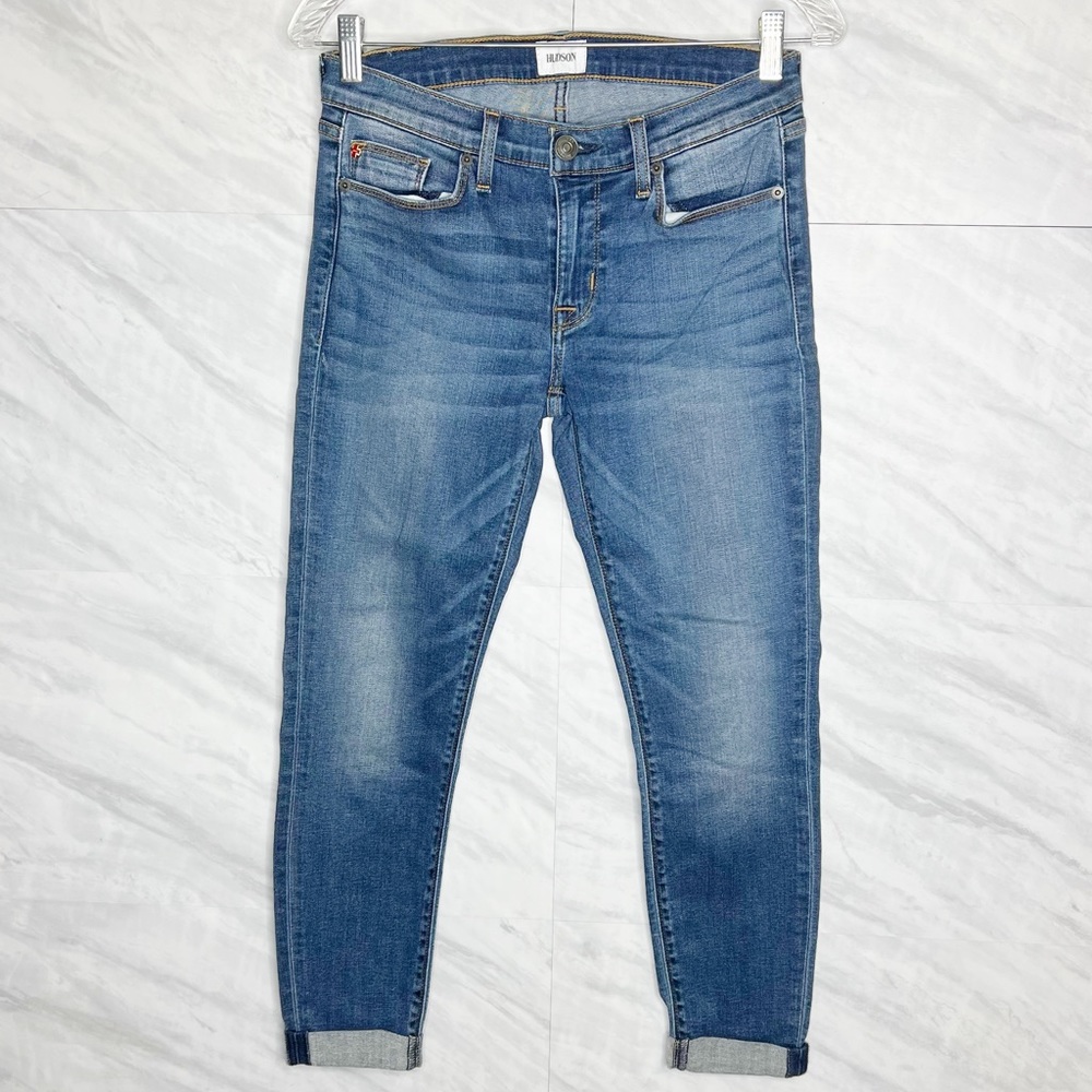 Hudson Ankle Crop Skinny Jeans 27